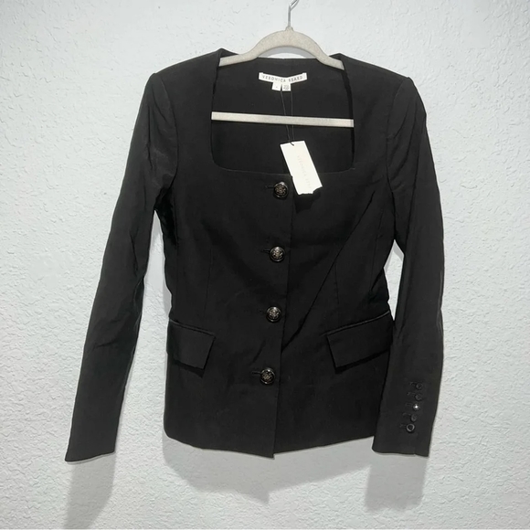 Veronica Beard Square Neck Ria Jacket - Picture 3 of 8